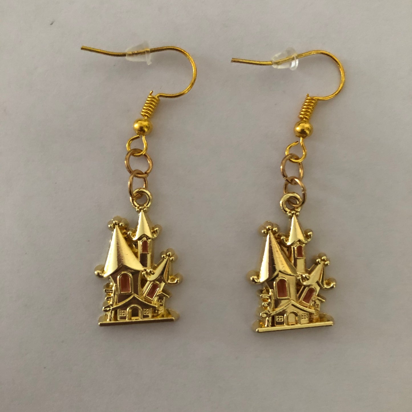 Halloween Spooky Haunted House Earrings