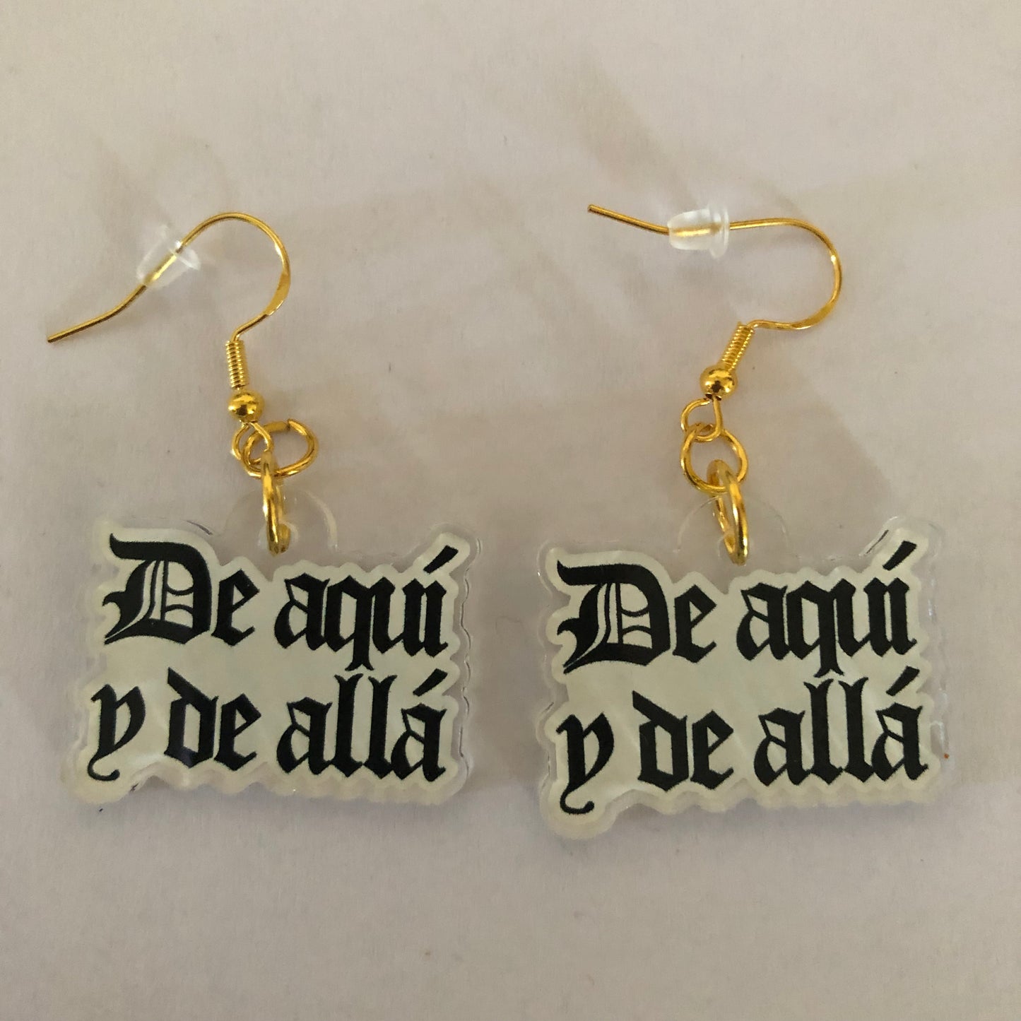 De aquí y de allá earrings