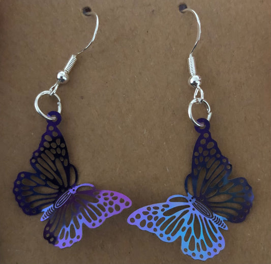 Butterfly earrings