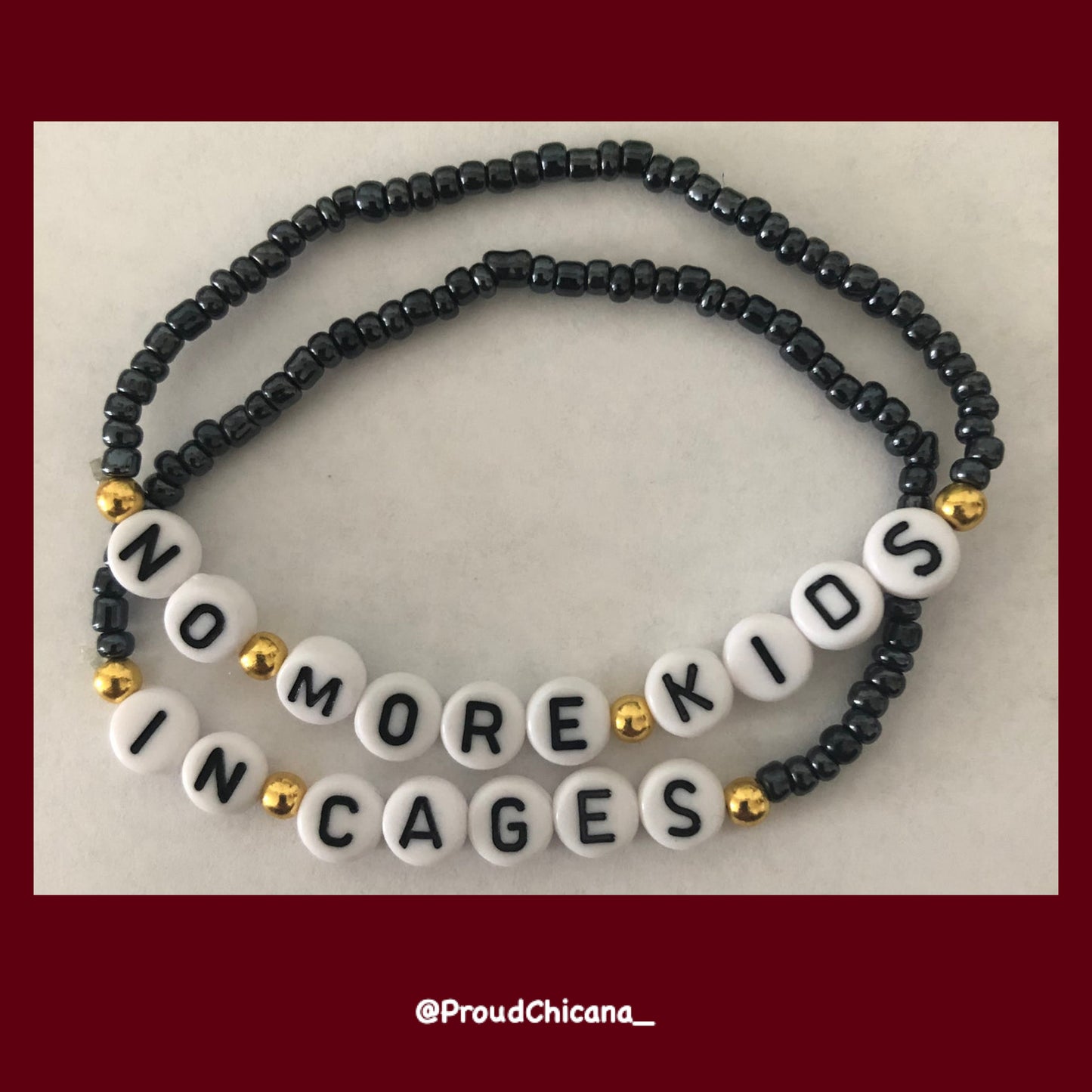 ABOLISH ICE bracelets