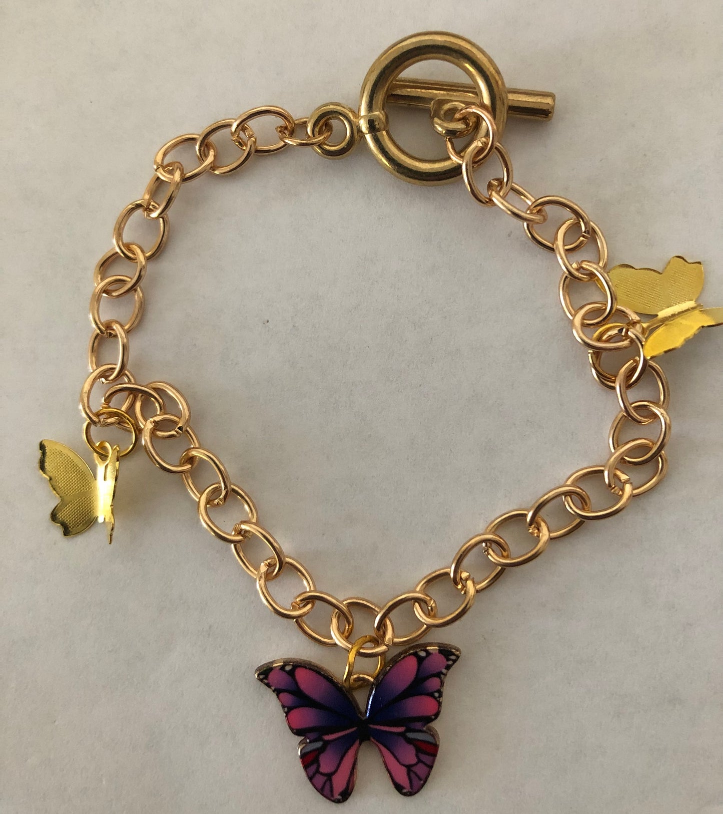 Butterfly jewelry set