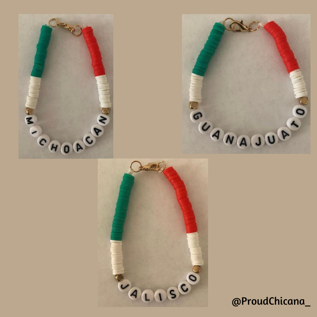 Mexican states bracelets