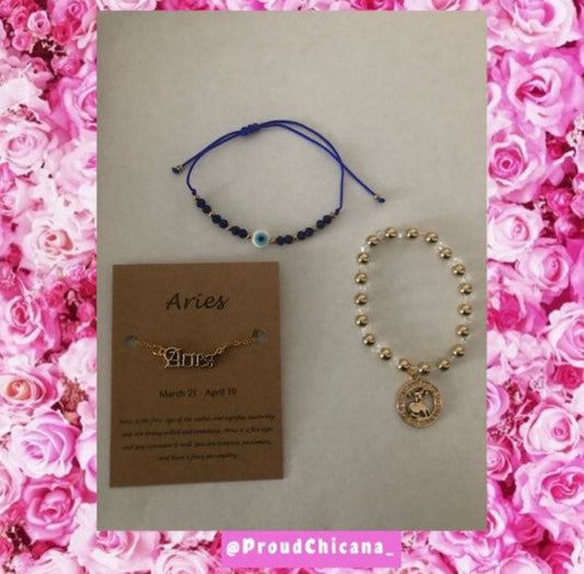 Zodiac signs jewelry set