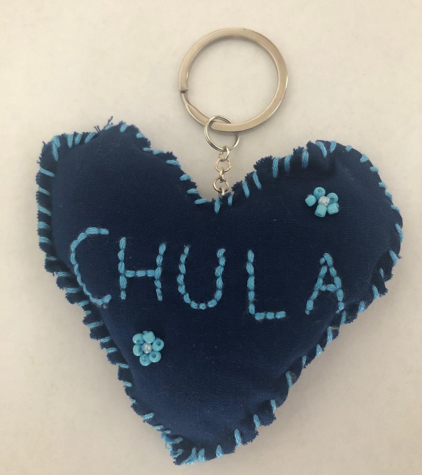 Mini Pillow Embroidered and Empowering Keychains