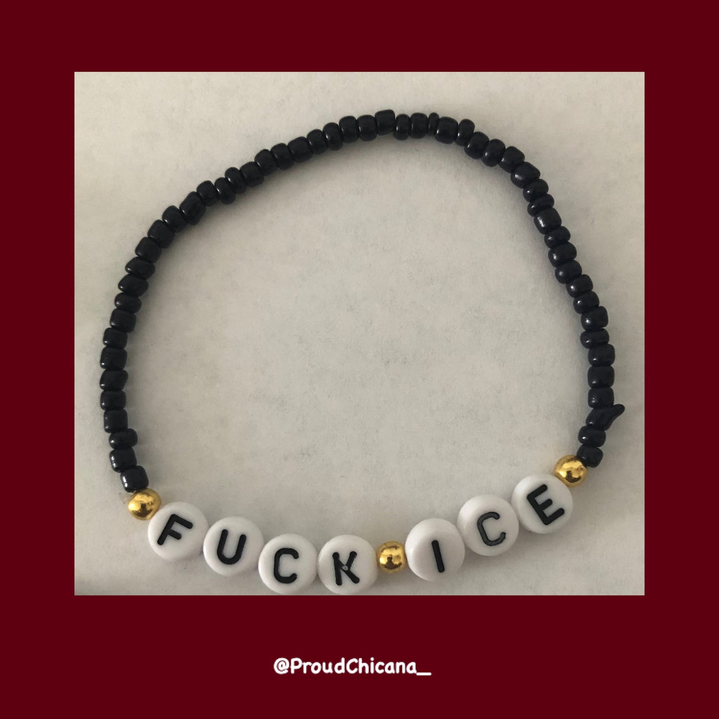 ABOLISH ICE bracelets