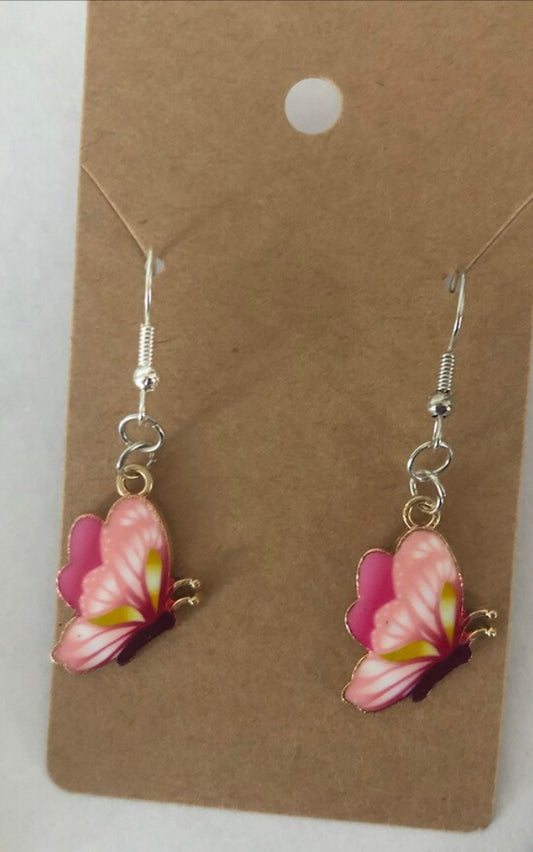 Butterfly jewelry set