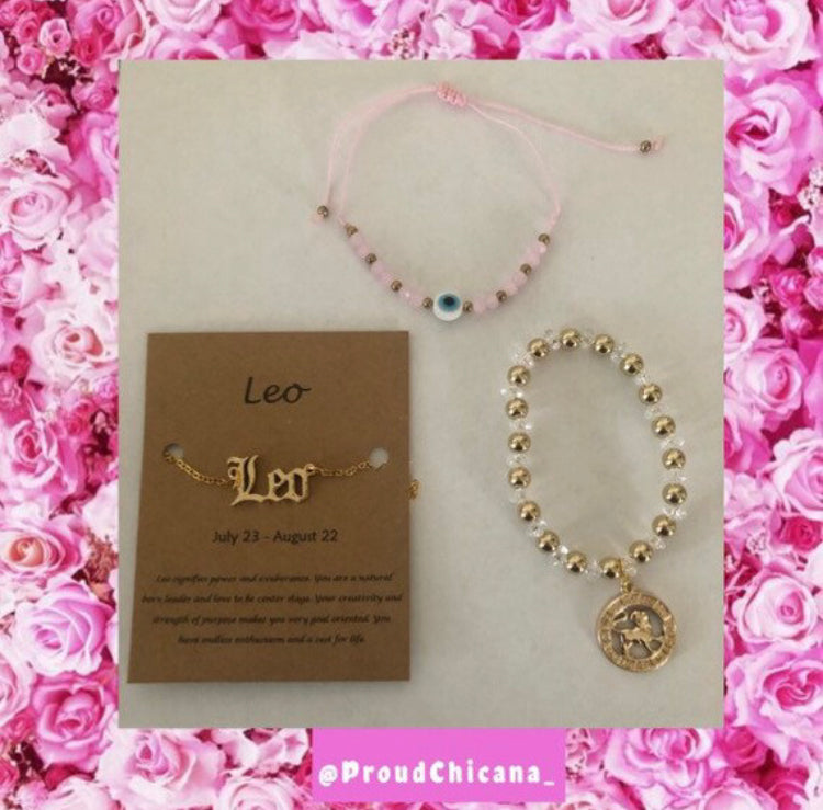 Zodiac signs jewelry set