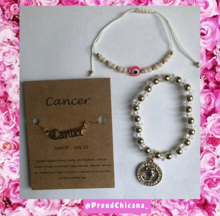 Zodiac signs jewelry set