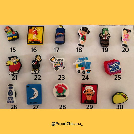 Croc charms | Latino, Mexican, and Chicano charms