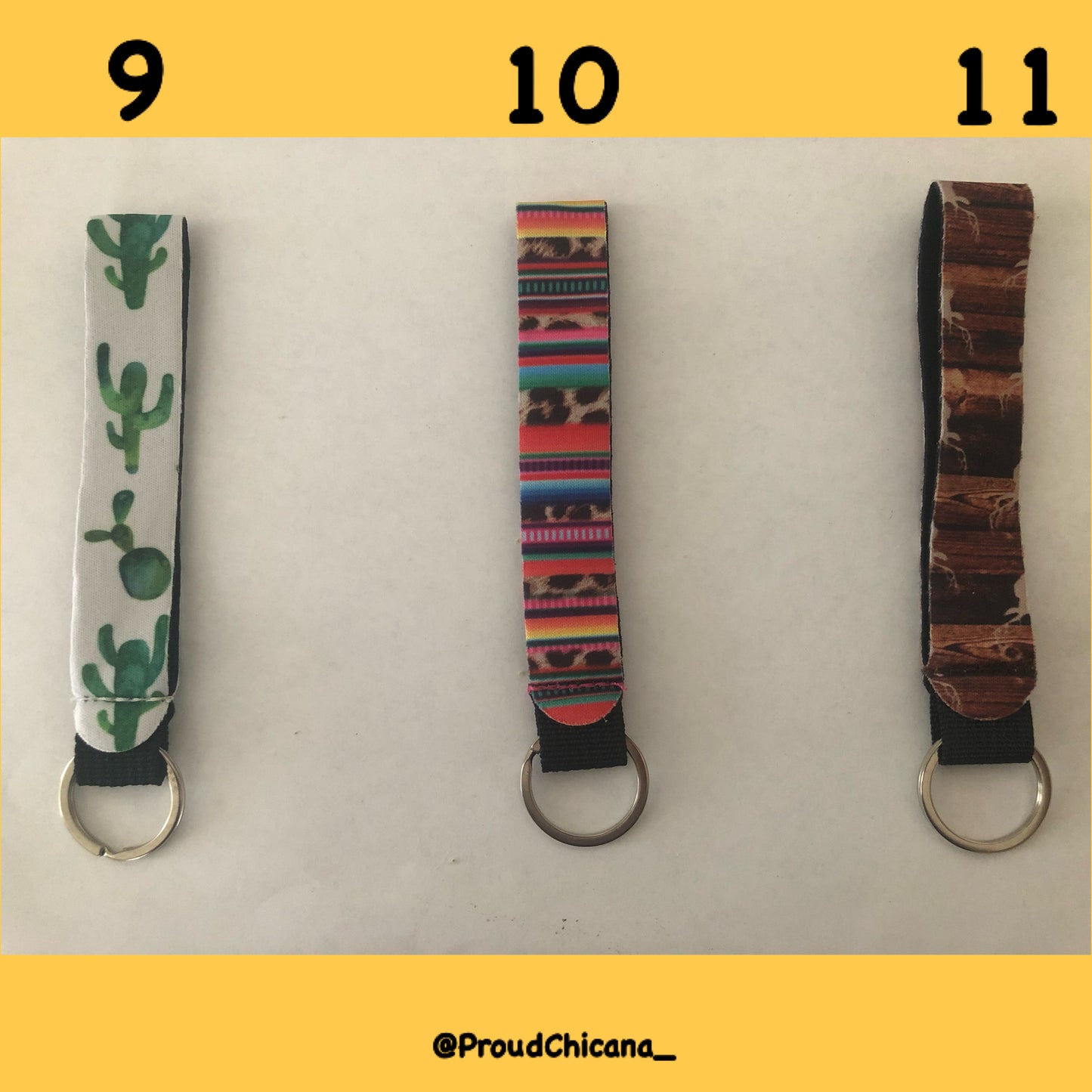 Keychain Bracelet Wristlets