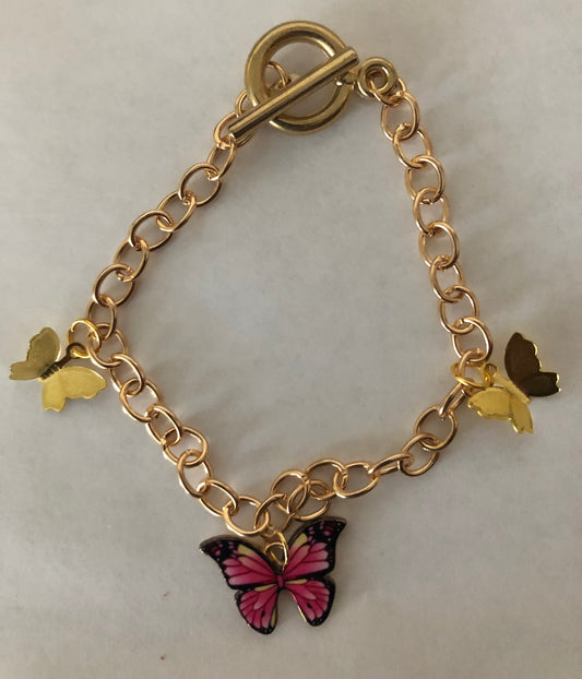 Butterfly jewelry set