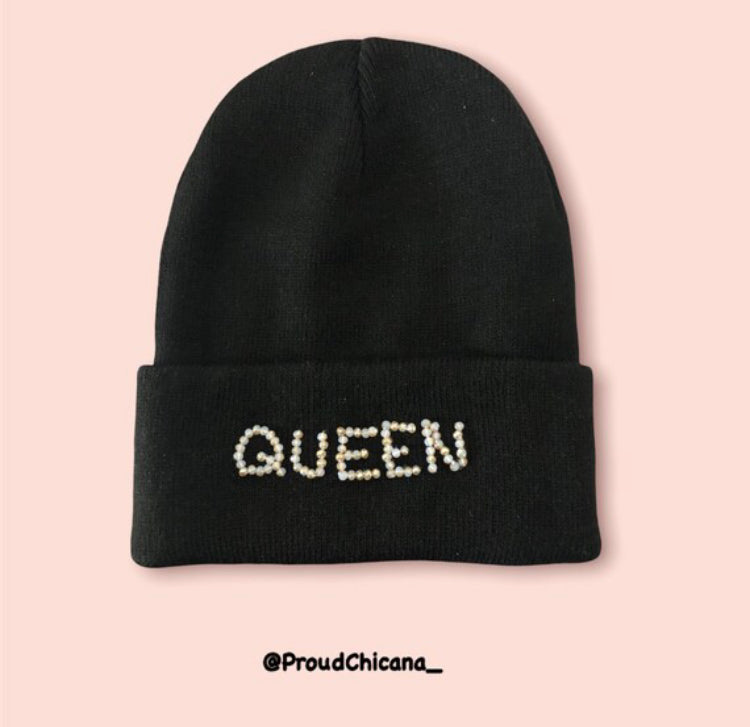 Empowering and motivational beanies-Poderosa, Chula, Queen, Chingona, Love, Worthy, Bonita, Confident