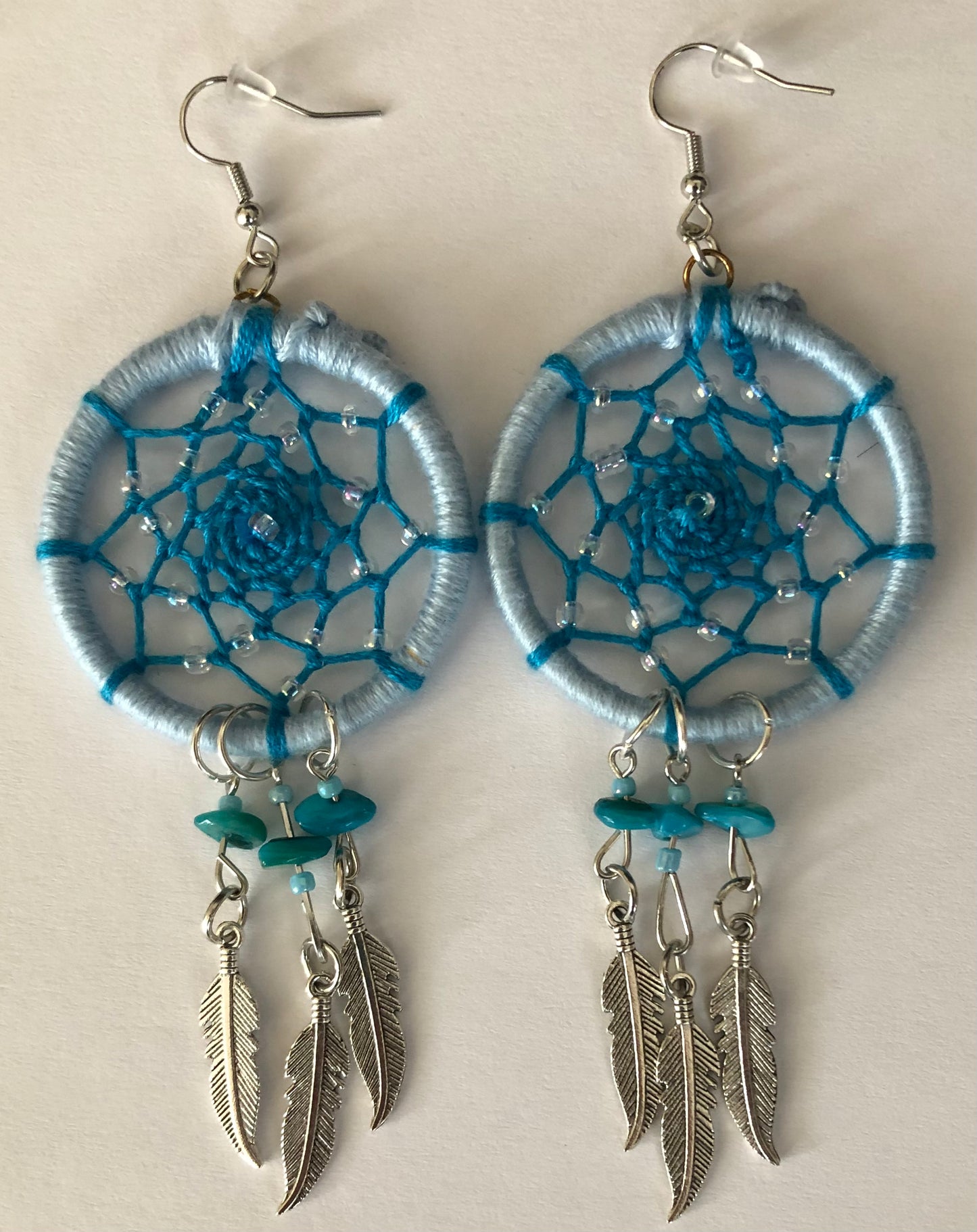 Dream catcher earrings