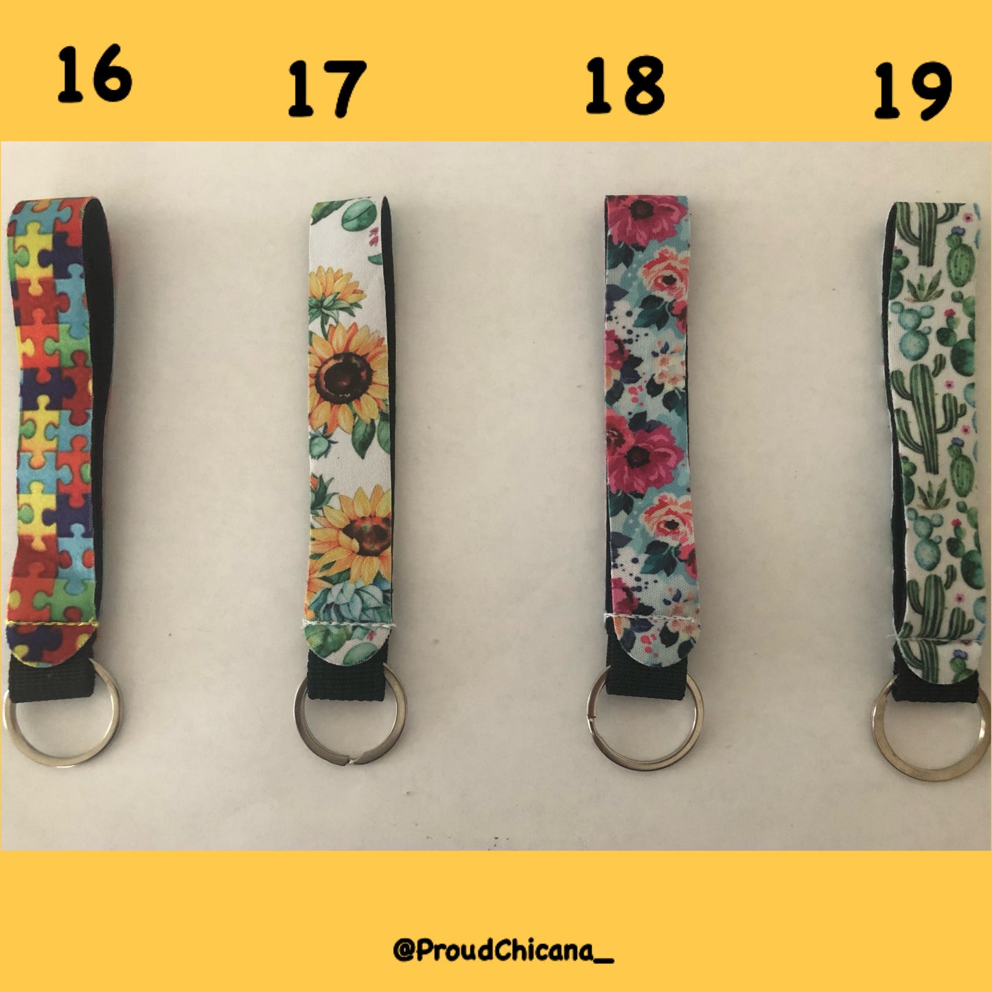 Keychain Bracelet Wristlets