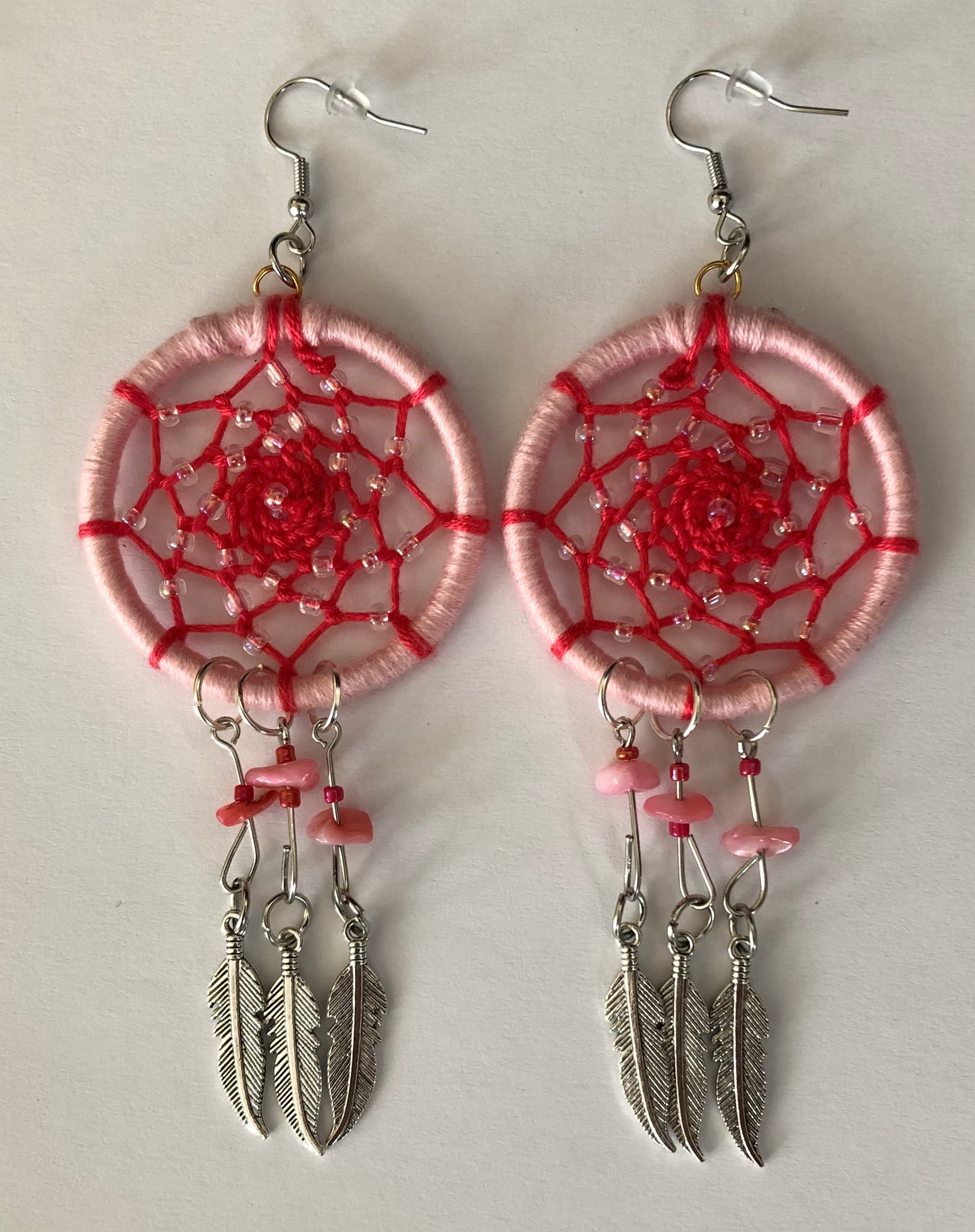 Dream catcher earrings