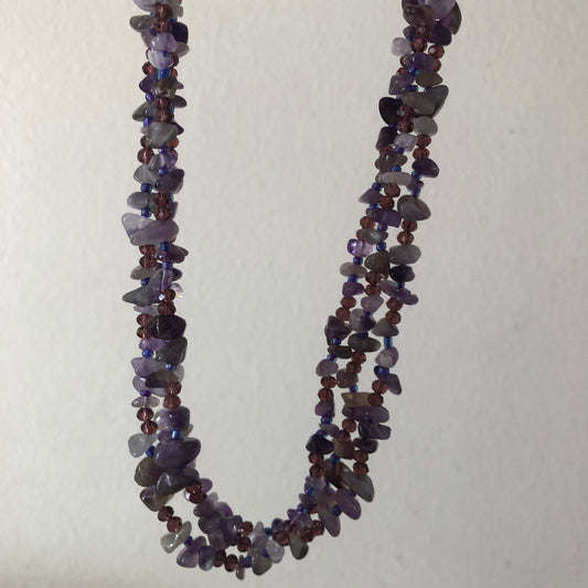 Triple strand necklace