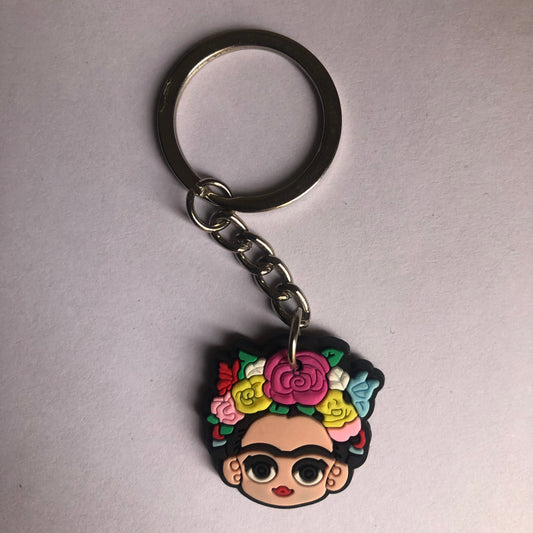 Frida Kahlo keychain