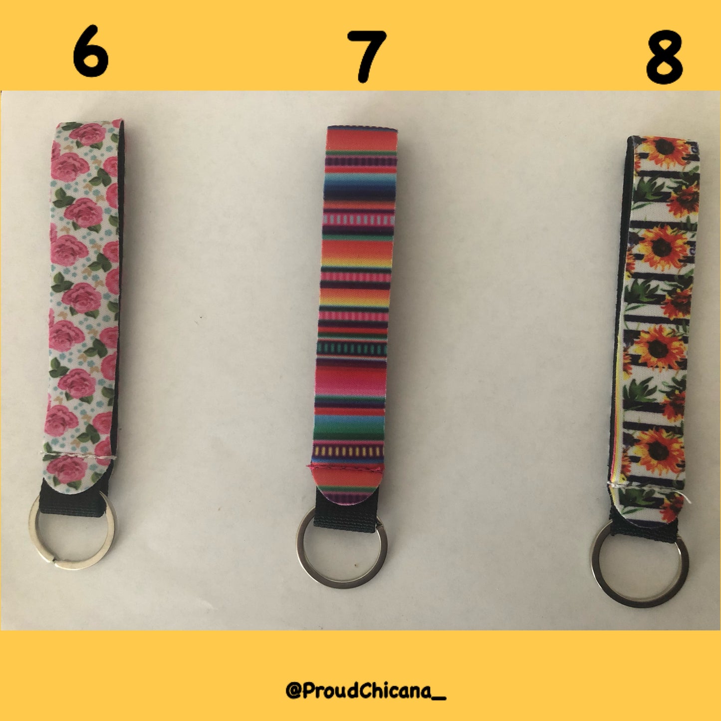 Keychain Bracelet Wristlets