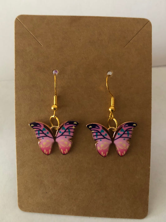 Butterfly jewelry set