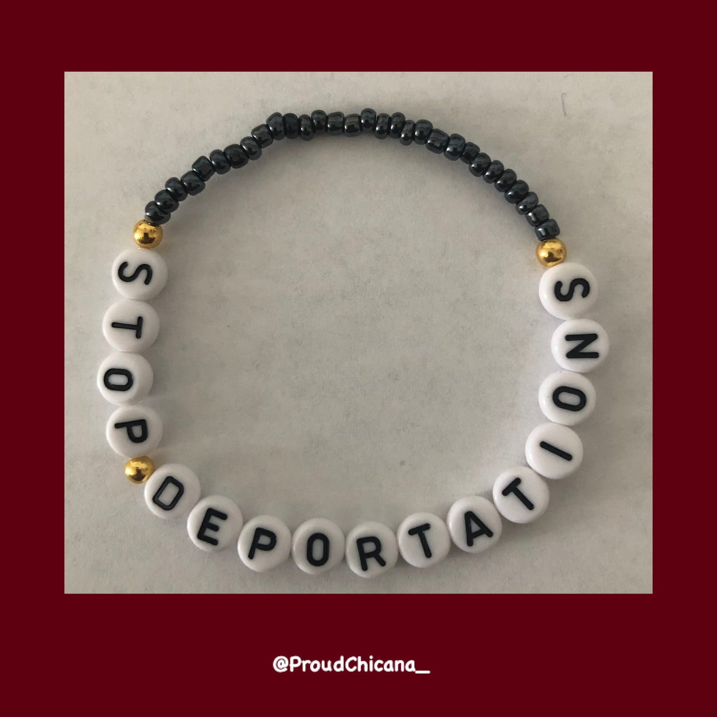 ABOLISH ICE bracelets