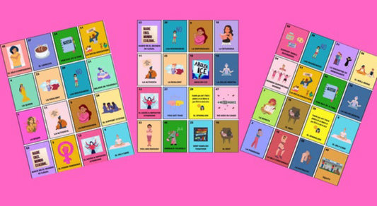 La Mujer Poderosa Lotería-Women empowerment + Mental health + Activism + daughter of immigrants + first-gen