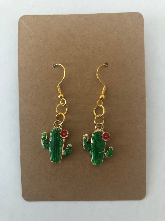 Cactus Earrings