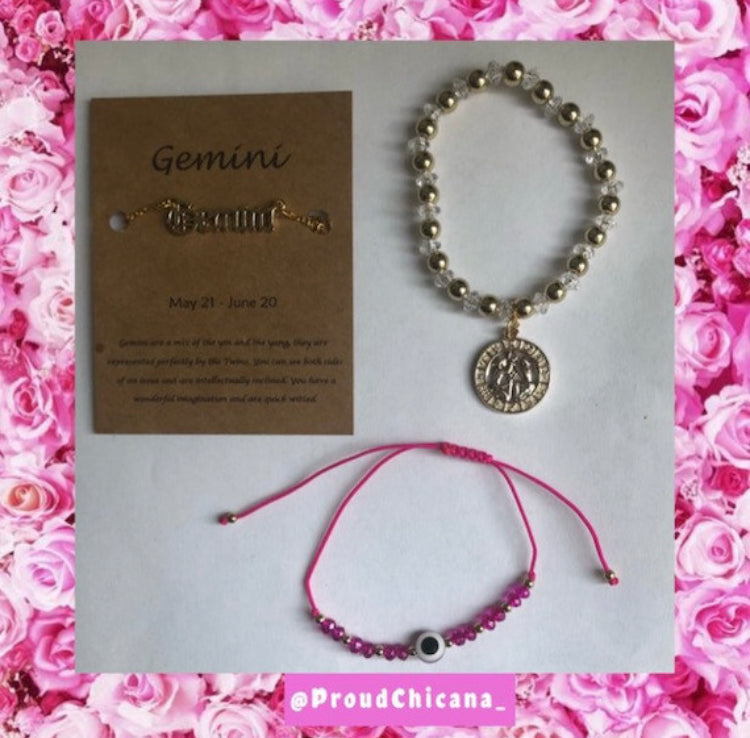 Zodiac signs jewelry set