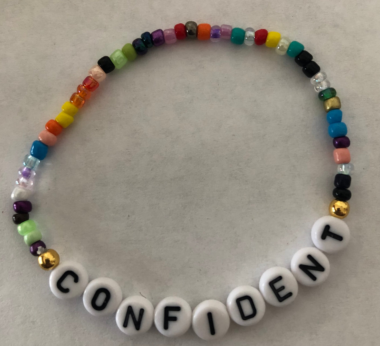 Confident empowering bracelet
