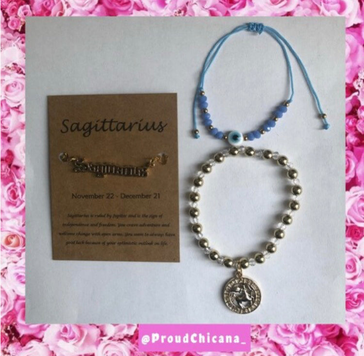 Zodiac signs jewelry set