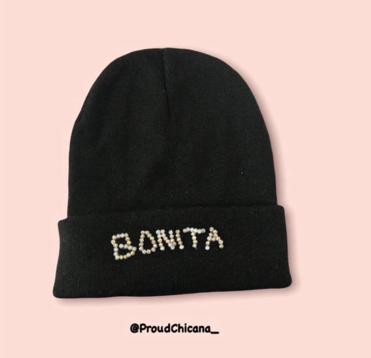 Empowering and motivational beanies-Poderosa, Chula, Queen, Chingona, Love, Worthy, Bonita, Confident