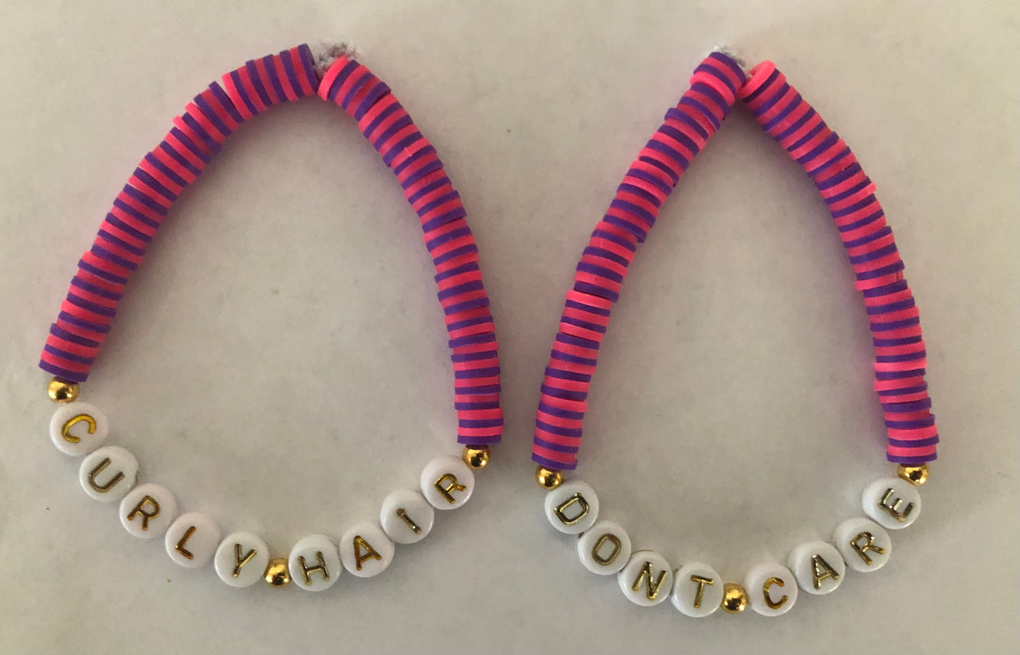 Curly hair don’t care bracelets