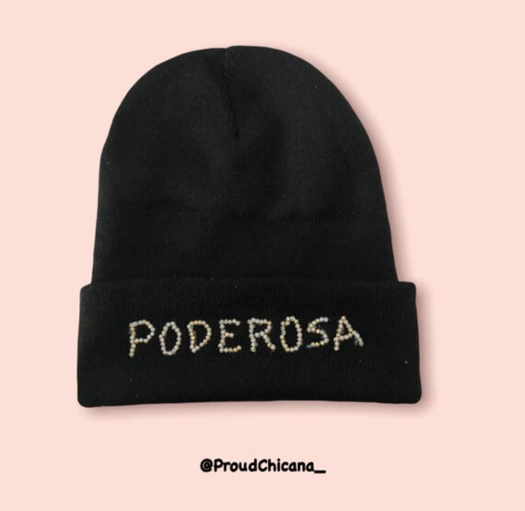 Empowering and motivational beanies-Poderosa, Chula, Queen, Chingona, Love, Worthy, Bonita, Confident