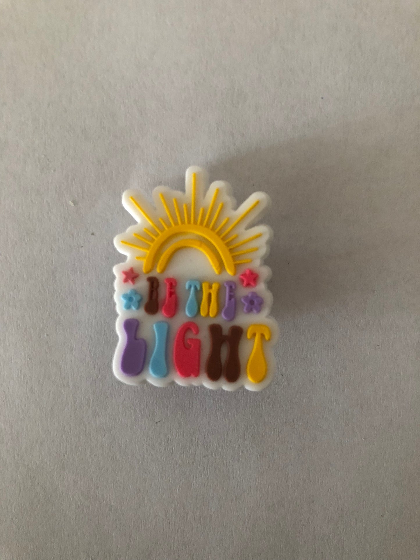 Be the light shoe charm