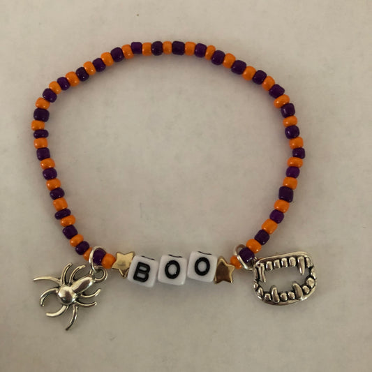 Halloween Spooky Boo Bracelet