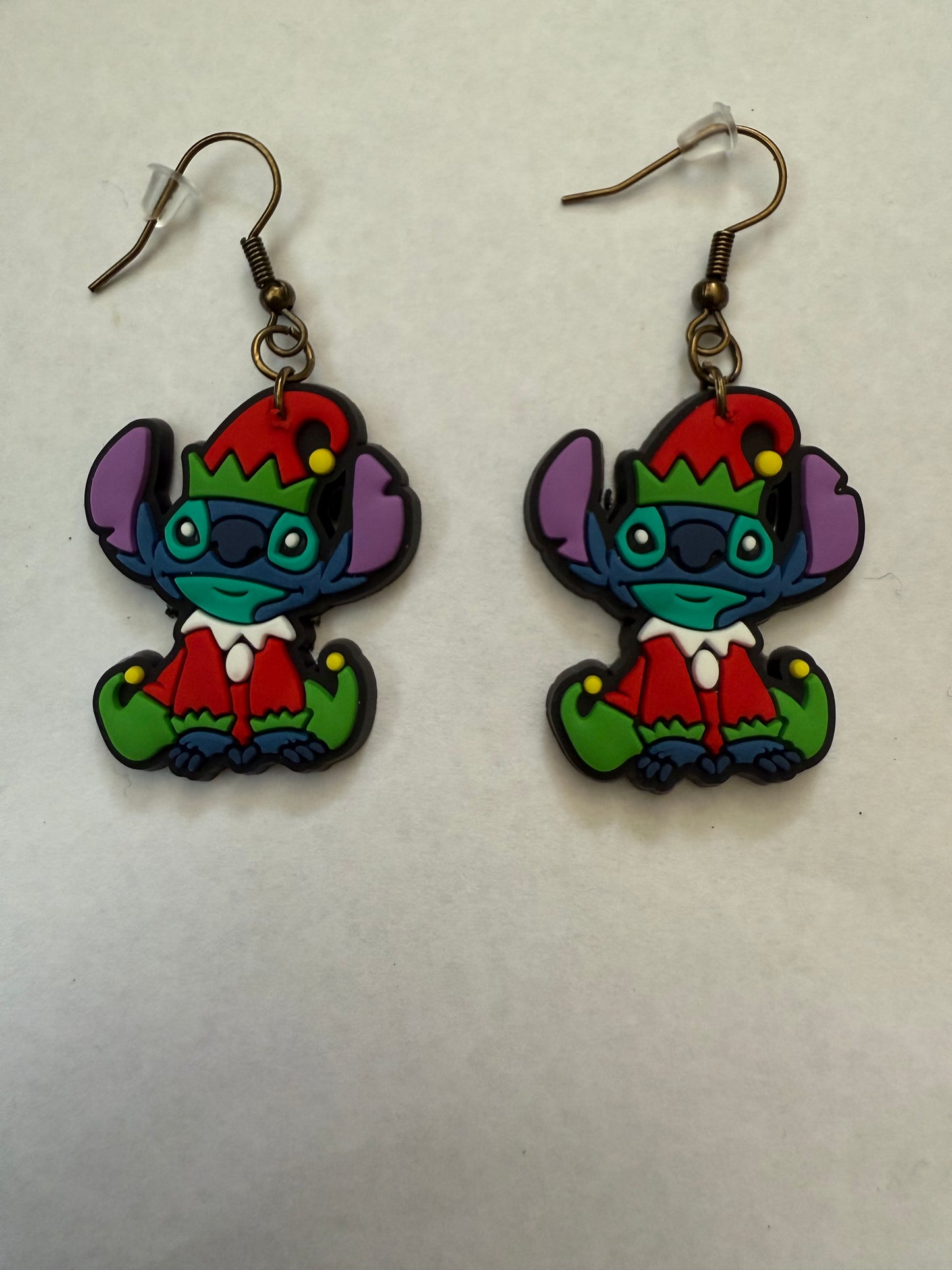 Christmas Stitch earrings