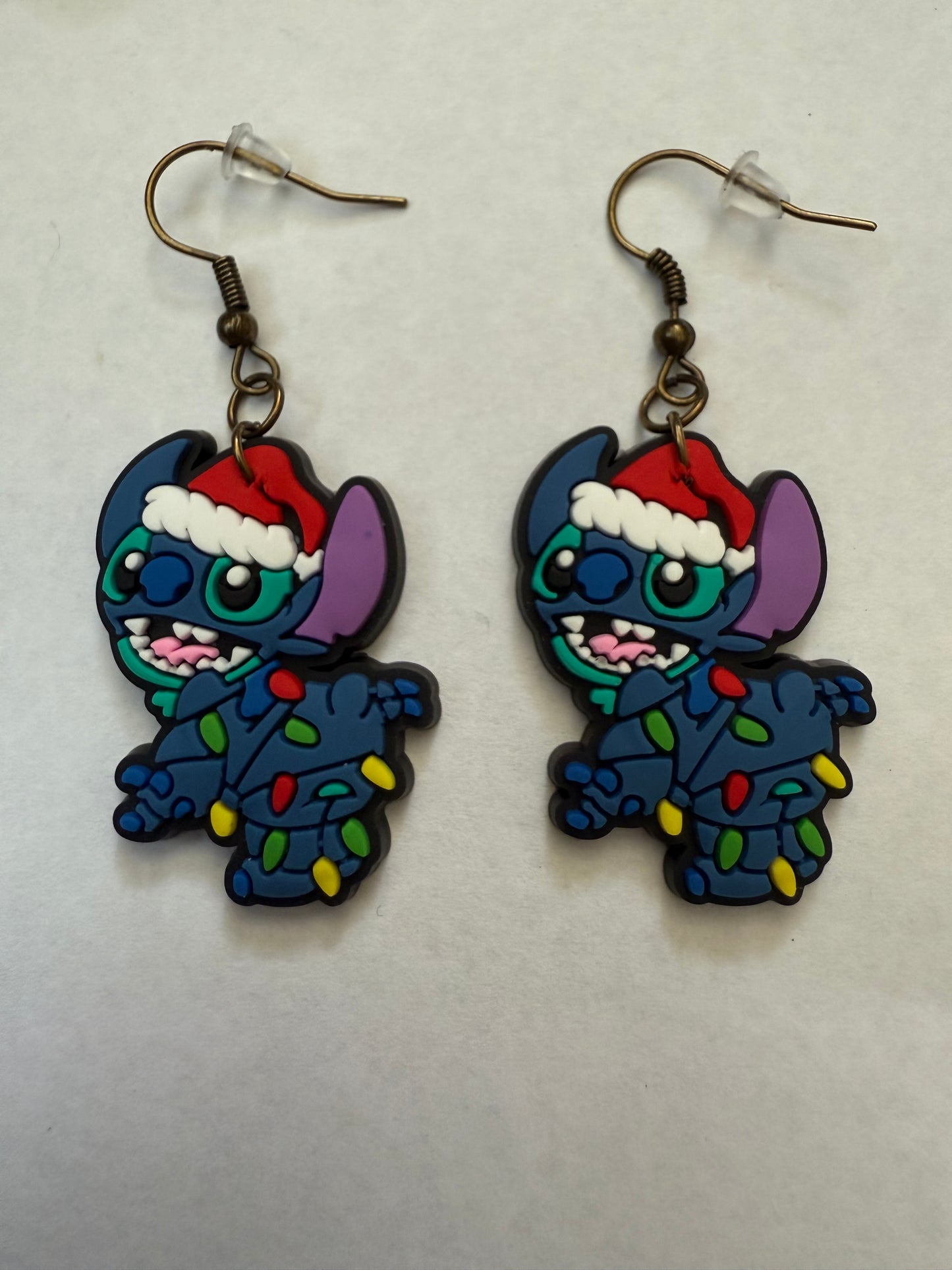 Christmas Stitch earrings