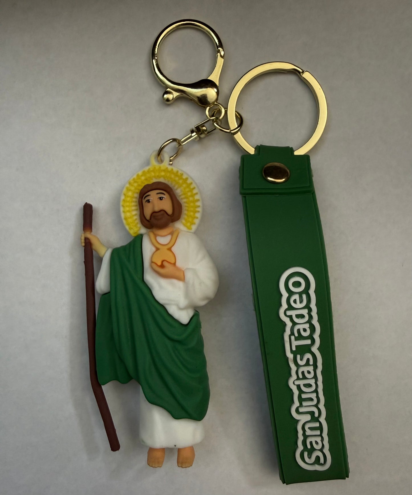 San Judas Tadeo Keychain