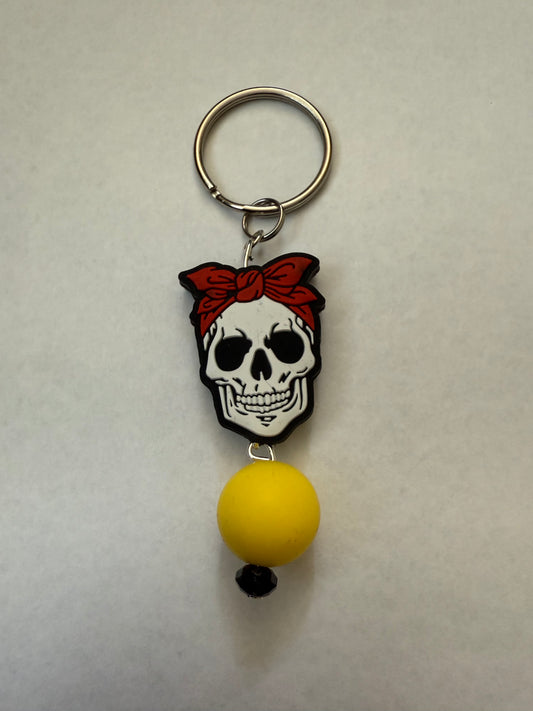 Día de Muertos keychain