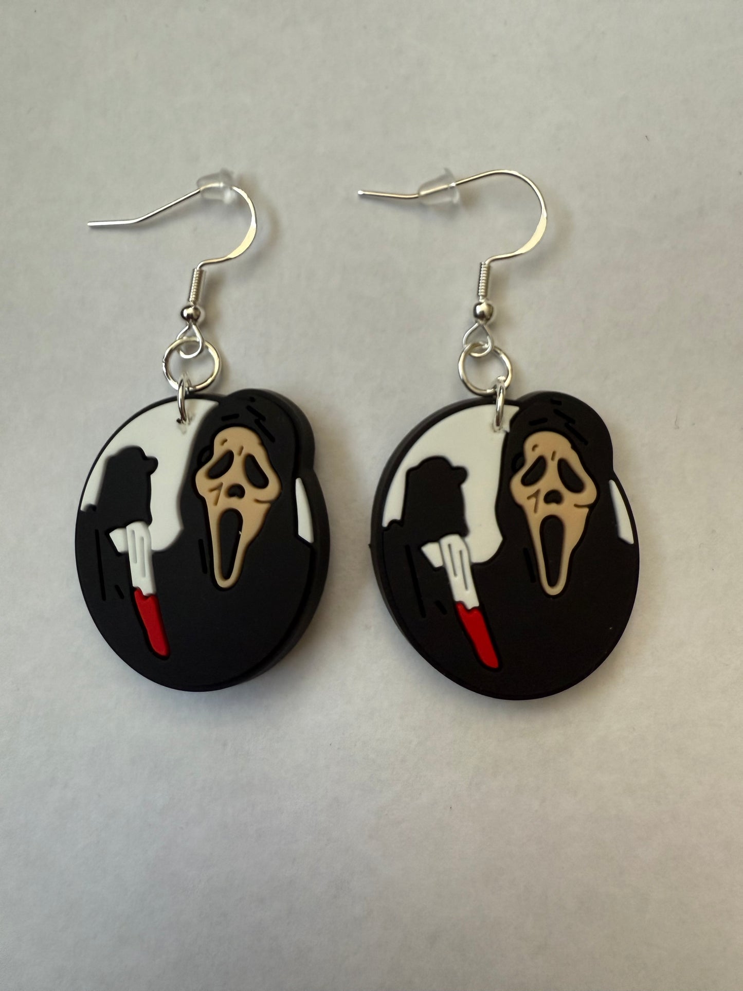 Halloween Ghostface Earrings