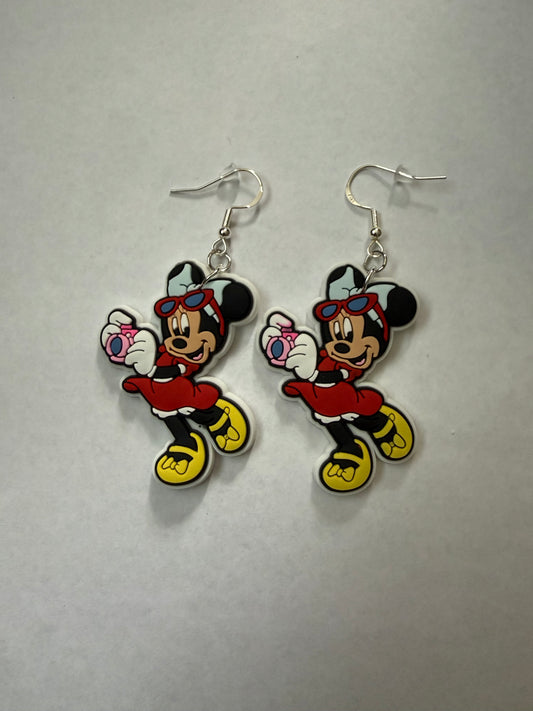Minnie Mouse earrings