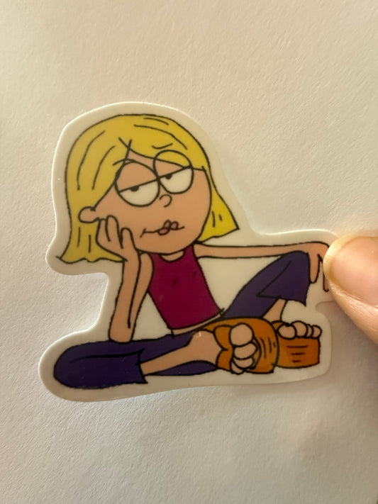 Lizzie McGuire cartoon sticker