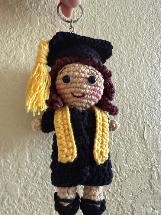 Class of 2026 Graduation crochet keychain