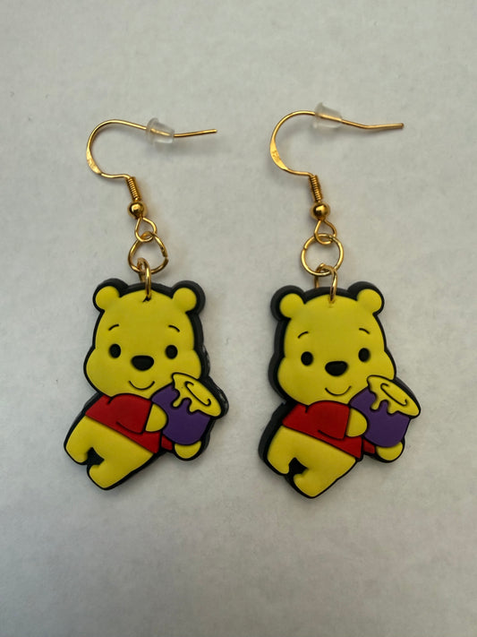 Winnie the Pooh earrings