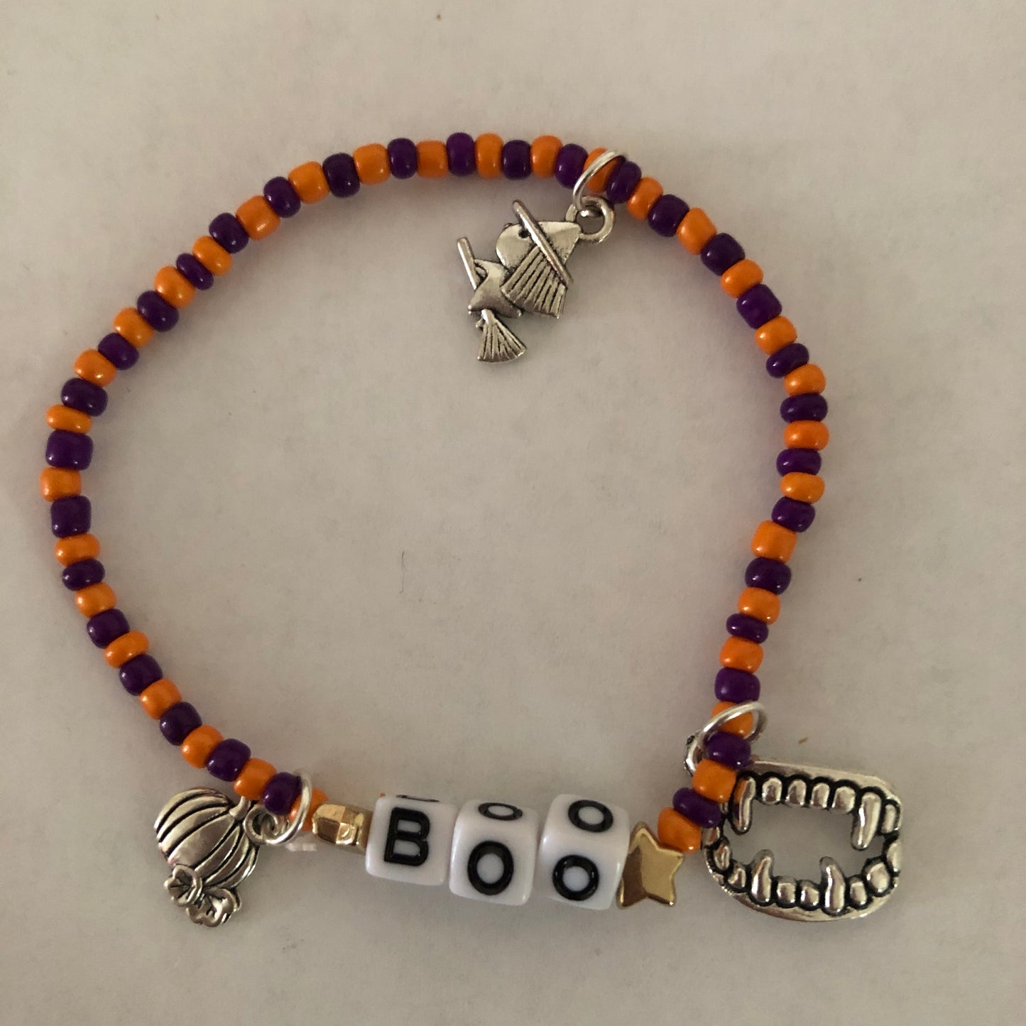 Halloween Spooky Boo Bracelet