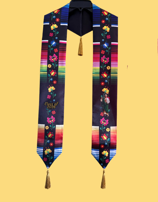 Class of 2026 Graduation San Judas Tadeo Sash