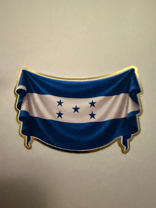 Honduras Flag Cut Out Graduation Leis Topper