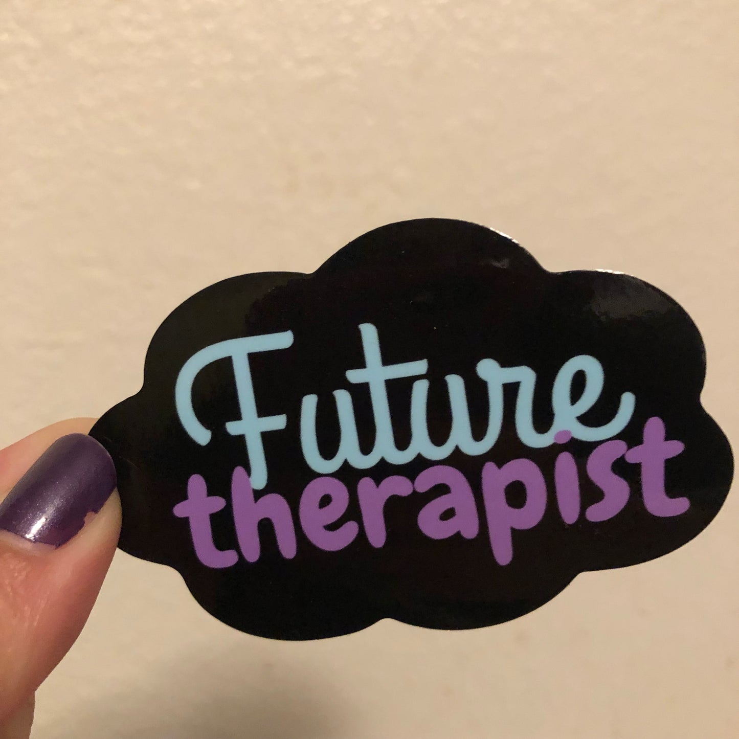 Future therapist sticker