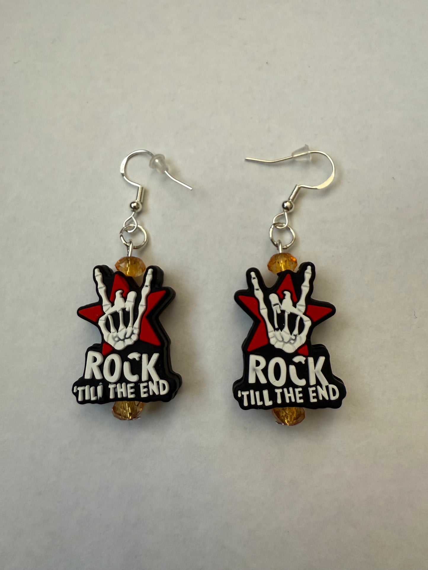 Halloween Rock ‘till the end Earrings