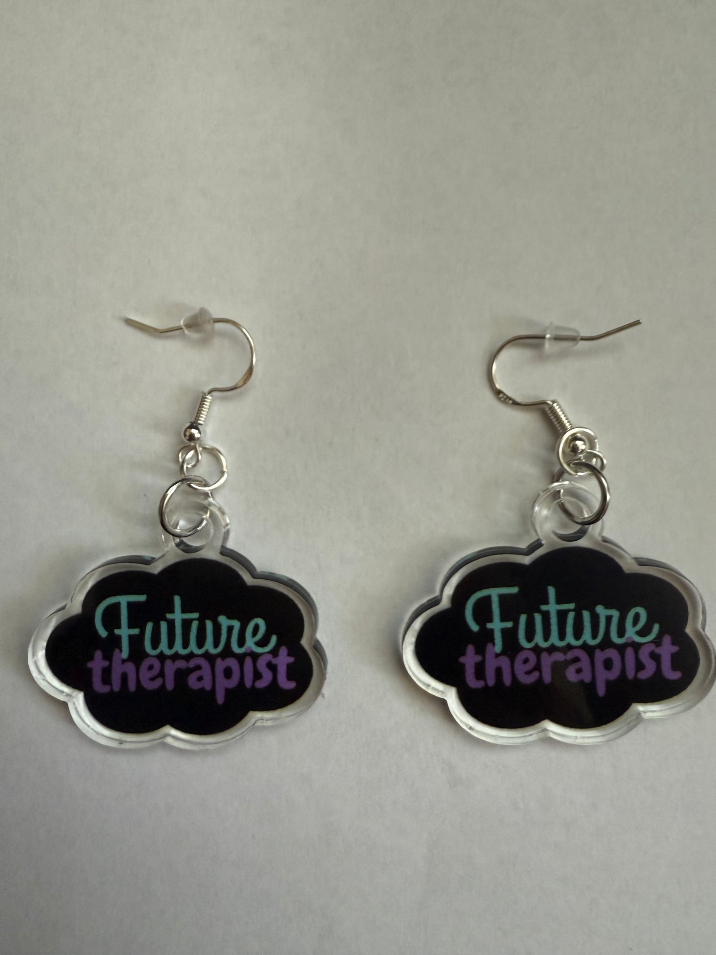 Future therapist earrings