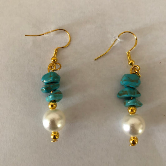Gemstone earrings